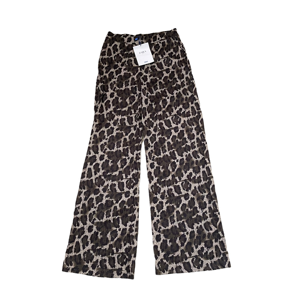 Zara Womens Trafaluc Pants Size Small Camo Pull‎ On Camoflauge 26X30